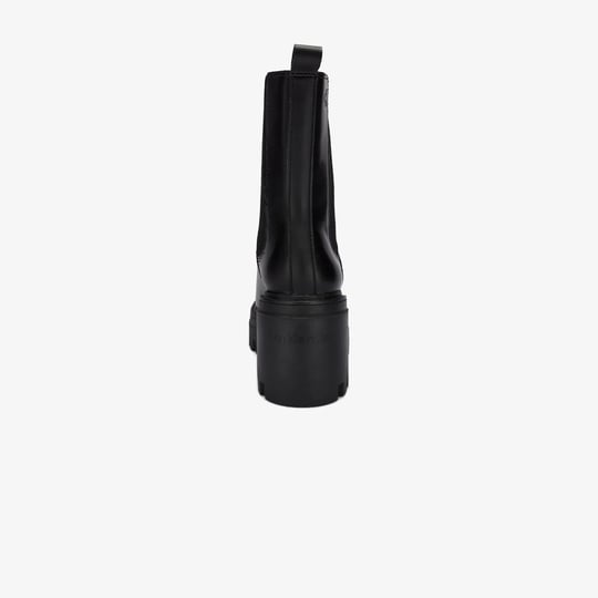 Calvin Klein Calvin Klein Kadın Kalın Topuklu %100 Deri Rahat Taban Siyah Bot & Bootie YW0YW01547-0GJ
