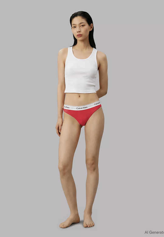 Calvin Klein Calvin Klein Kadın Lastikli Bel Marka Logolu Pembe Boxer LV00QF8834-3Y1
