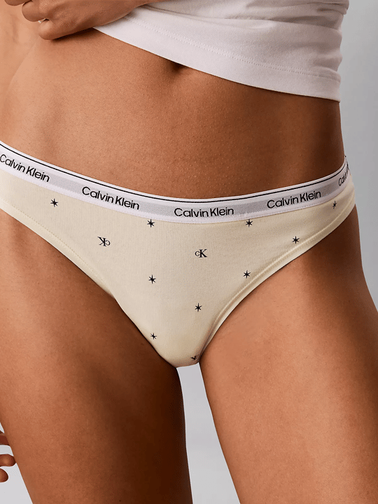 Calvin Klein Calvin Klein Kadın Logo İmzalı Elastik Bel Bantlı Pamuklu Beşli Paket Gri Külot LV00QD5221-3KW