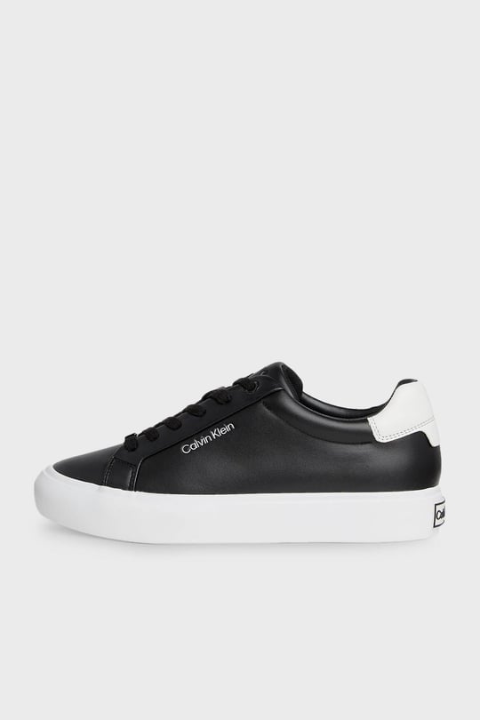 Calvin Klein Calvin Kleın Kadın Marka Logolu Bağcıklı Kaydırmaz Tabanlı Günlük 0GN Sneaker HW0HW02037-0GN