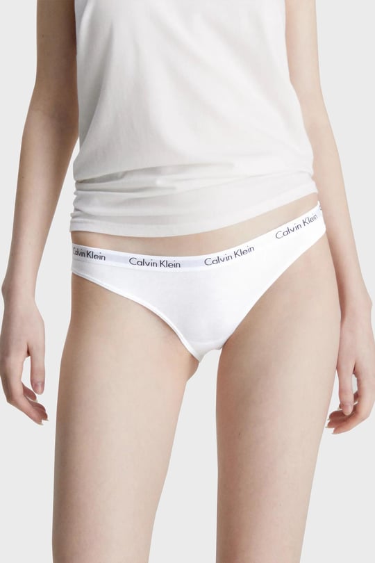 Calvin Klein Calvin Kleın Kadın Marka Logolu Günlük Kullanım Siyah Külot 000QD3588E-WZB
