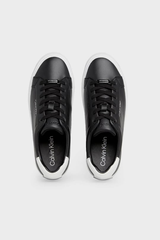 Calvin Klein Calvin Kleın Kadın Marka Logolu Bağcıklı Kaydırmaz Tabanlı Günlük 0GN Sneaker HW0HW02037-0GN