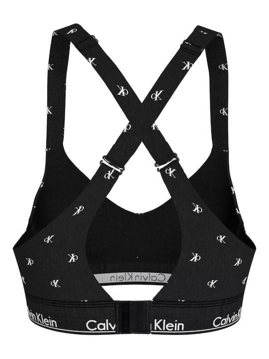 Calvin Klein Calvin Kleın Kadın Marka Logolu Lastikli Normal Kalıp Siyah Bralet 000QF7900E-PCS