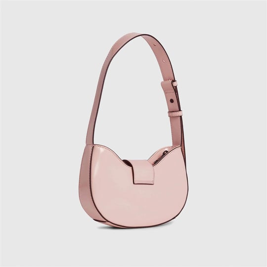 Calvin Klein Calvin Kleın Kadın Marka Logolu Ayarlanabilir Omuz Askılı Pembe Omuz Çantası K60K611474-TFT