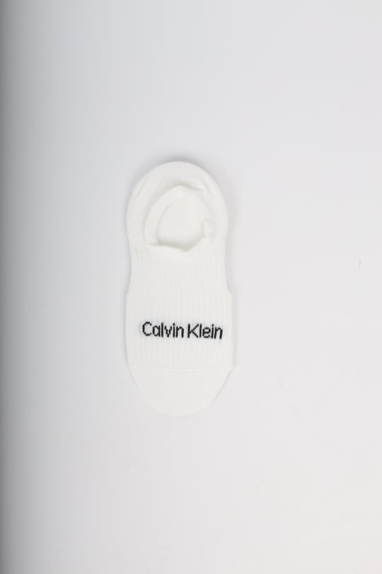 Calvin Klein Calvin Klein Kadın Pamuklu Renk Geçişli Logo Detaylı İkili Paket Siyah Çorap C701238130-004
