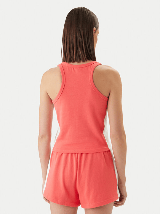 Calvin Klein Calvin Klein Kadın Pamuklu Logo Detaylı Dar Kesim Pembe Mayo LV00Q61152-XKP