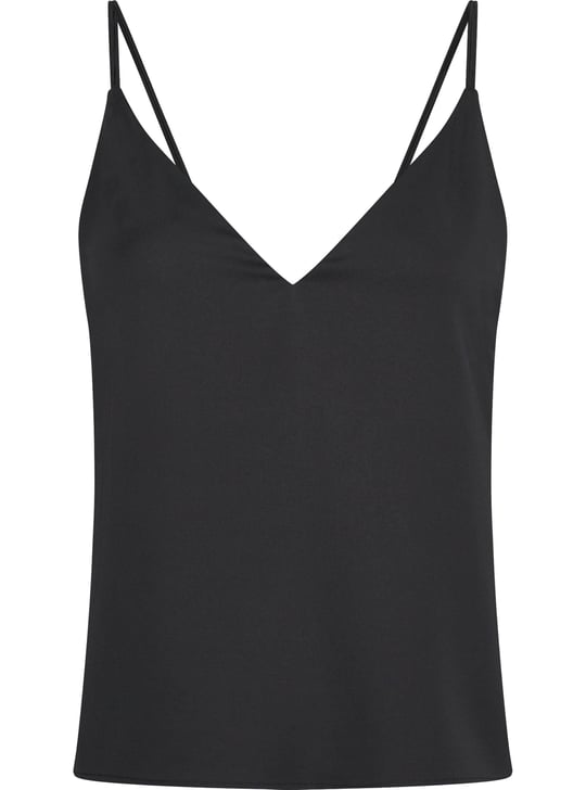 Calvin Klein Calvin Kleın Kadın Pamuklu V Yaka Regular Fit Siyah Bluz K20K203781-BEH