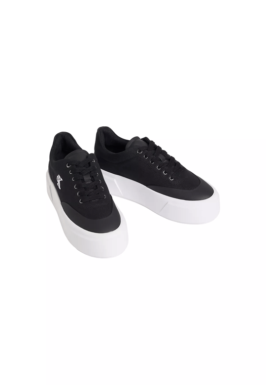Calvin Klein Calvin Klein Kadın Platform Taban CK Logolu Siyah Sneaker HW0HW02989-BEH