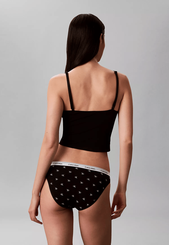 Calvin Klein Calvin Klein Kadın Slim Fit  Bel Lastikli Calvin Klein Yazılı Pembe Bikini Altı 000QD5208E-3IX