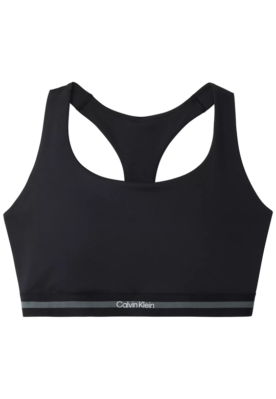 Calvin Klein Calvin Klein Kadın Slim Fit Esnek Kumaş Düz Model Siyah Sporcu Sütyeni LVGWS6K349-UB1