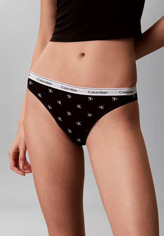 Calvin Klein Calvin Klein Kadın Slim Fit  Bel Lastikli Calvin Klein Yazılı Pembe Bikini Altı 000QD5208E-3IX