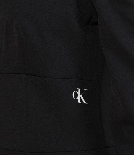 Calvin Klein Calvin Kleın Kadın Uzun kollu Günlük Kullanım Normal kesim Siyah Elbise J20J221914-BEH