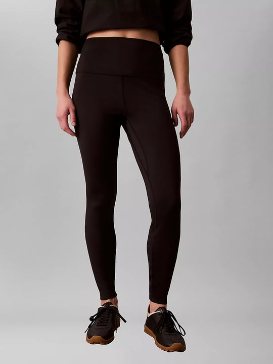 Calvin Klein Calvin Klein Kadın Yüksek Bel Dar Kalıp Siyah Tayt LVGWS6L676-UB1