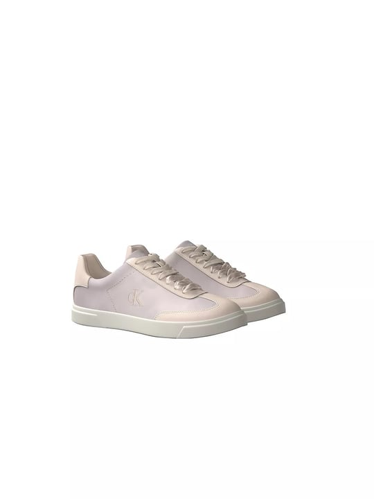 Calvin Klein Calvin Klein Kadın Yumuşak Süet Deri Rahat Taban Bağcıklı Yuvarlak Burun Lila Sneaker HW0HW03288-0H2