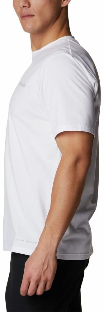 Columbia Columbia Erkek Pamuklu Marka Logolu Yazlık Günlük Kullanım Beyaz T-Shirt 1931161-100