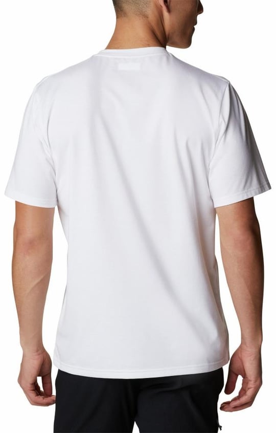 Columbia Columbia Erkek Pamuklu Marka Logolu Yazlık Günlük Kullanım Beyaz T-Shirt 1931161-100