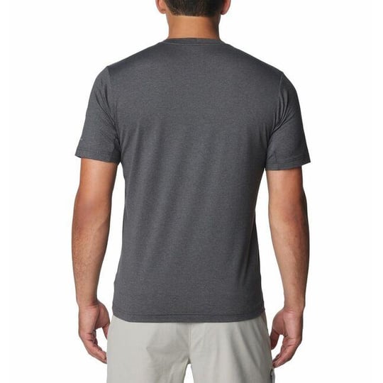 Columbia Columbia Erkek Pamuklu Marka Logolu Yazlık Günlük Kullanım Siyah T-Shirt 2074581-011