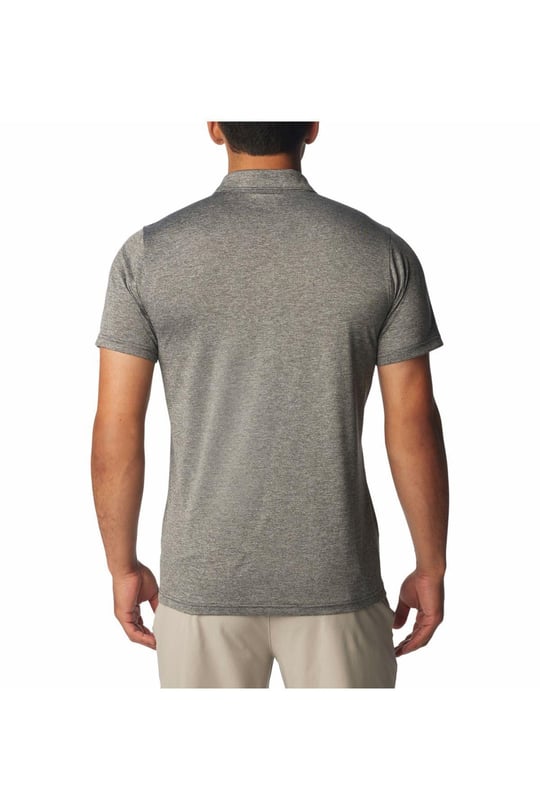 Columbia Columbia Erkek Polo Yaka Kısa Kollu Pamuklu Günlük Siyah Polo Yaka T-Shirt 1990401-011