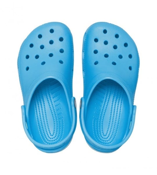 Crocs Crocs Çocuk Marka Logolu Rahat Günlük Kullanım Mavi Terlik 206991-4OX