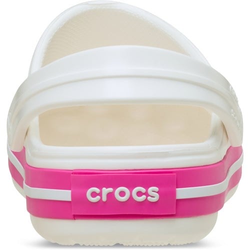 Crocs Crocs Çocuk Marka Logolu Rahat Günlük Kullanım Beyaz Terlik 207006-6WU