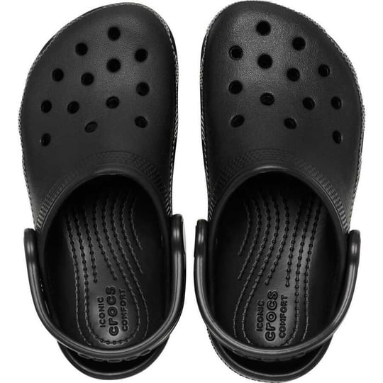 Crocs Crocs Çocuk Marka Logolu Rahat Günlük Kullanım Siyah Terlik 206991-001