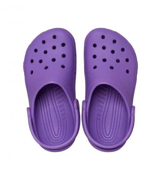 Crocs Crocs Çocuk Marka Logolu Rahat Günlük Kullanım Mor Terlik 206991-510