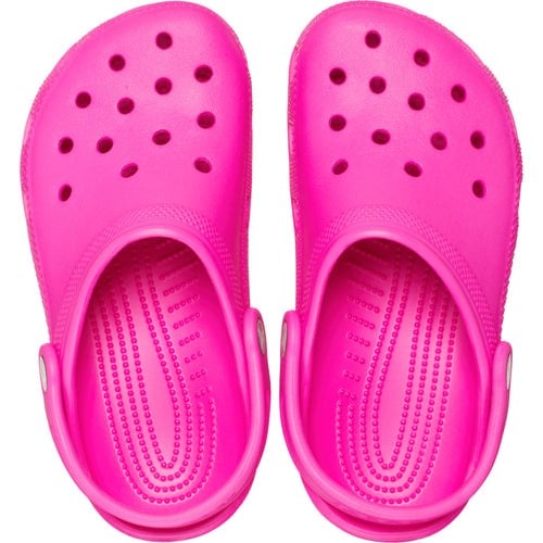Crocs Crocs Çocuk Marka Logolu Rahat Günlük Kullanım Pembe Terlik 206991-6TW