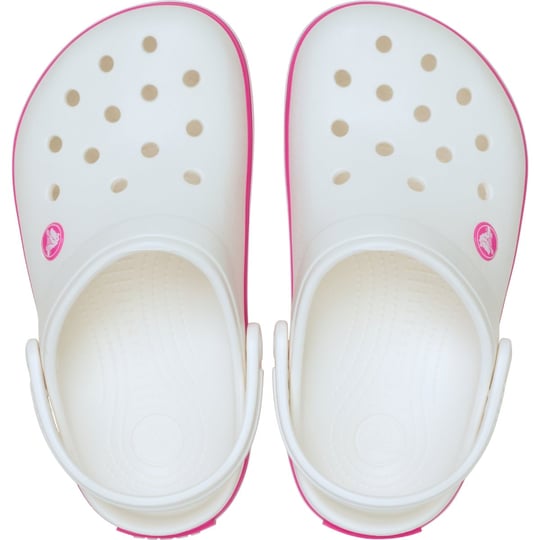 Crocs Crocs Çocuk Marka Logolu Rahat Günlük Kullanım Beyaz Terlik 207006-6WU