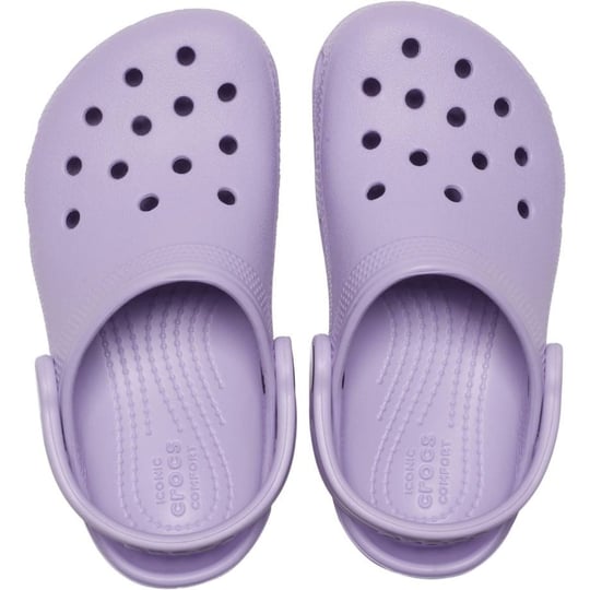 Crocs Crocs Çocuk Marka Logolu Rahat Günlük Kullanım Lila Terlik 206991-530