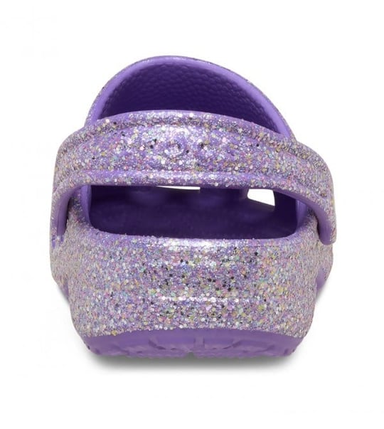 Crocs Crocs Çocuk Simli Suya Dayanıklı Mor Terlik 212561-510