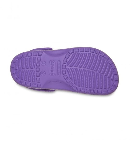 Crocs Crocs Çocuk Simli Suya Dayanıklı Mor Terlik 212561-510