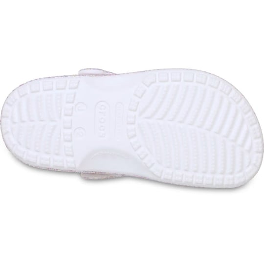 Crocs Crocs Çocuk Simli Suya Dayanıklı Beyaz Terlik 212561-100