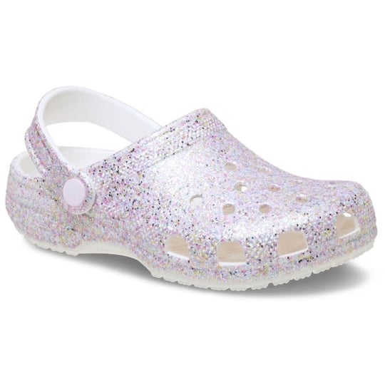 Crocs Crocs Çocuk Simli Suya Dayanıklı Beyaz Terlik 212561-100