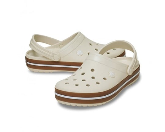 Crocs Crocs Çocuk Suya Dayanıklı Renk Geçişli Bej-Kahverengi Terlik 212775-2MD