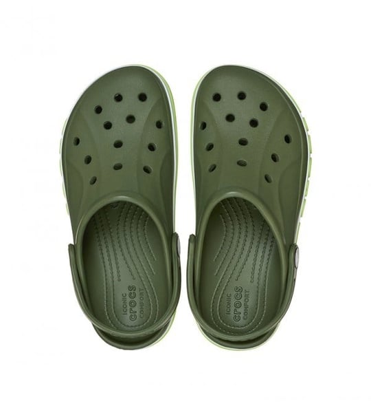 Crocs Crocs Çocuk Yüksek Taban Nefes Alan Logolu Yeşil Terlik 207019-3CB