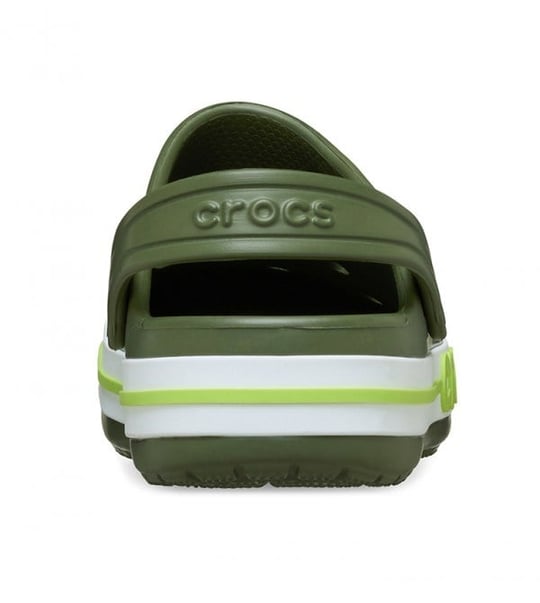 Crocs Crocs Çocuk Yüksek Taban Nefes Alan Logolu Yeşil Terlik 207019-3CB