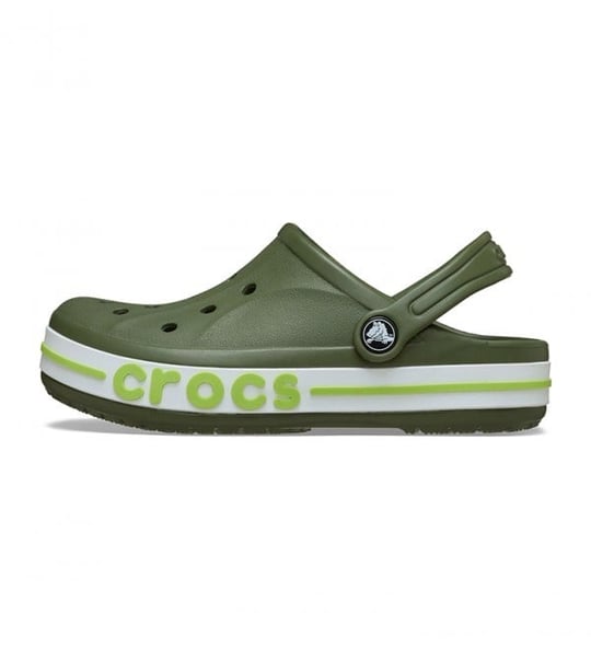 Crocs Crocs Çocuk Yüksek Taban Nefes Alan Logolu Yeşil Terlik 207019-3CB