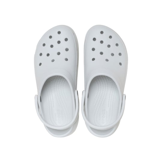 Crocs Crocs Kadın Marka Logolu Rahat Günlük Kullanım Gri Terlik 206750-1NK