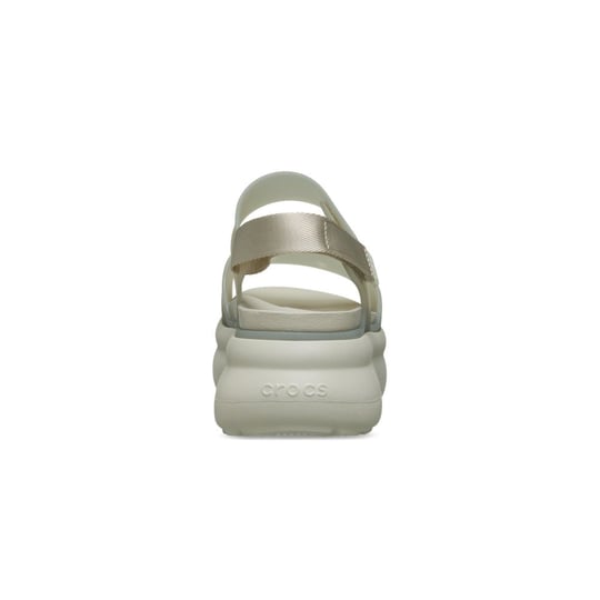 Crocs Crocs Kadın Yüksek Platform Tabanlı Suya Dayanıklı Bej Terlik 212651-1WY