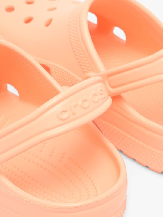 Crocs Crocs Unısex Marka Logolu Rahat Günlük Kullanım Turuncu Terlik 10001-86A
