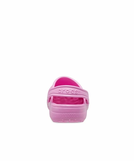 Crocs Crocs UNISEX Marka Logolu Rahat Günlük Kullanım Pembe Terlik 206991-6SW