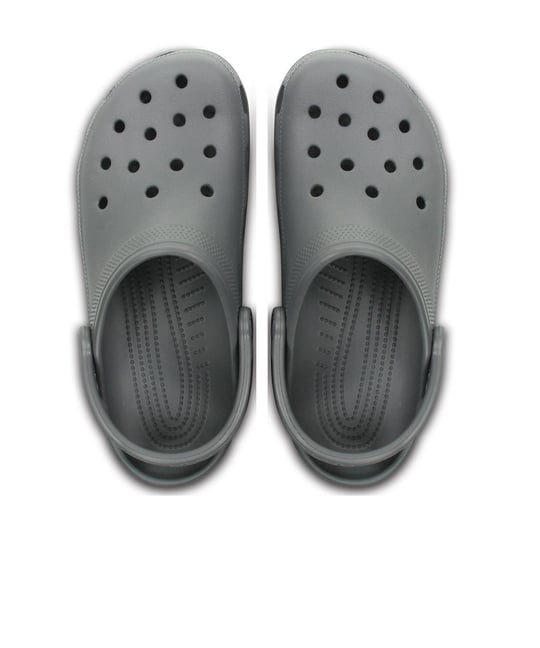 Crocs Crocs Unısex Marka Logolu Rahat Günlük Kullanım Gri Terlik 10001-0DA