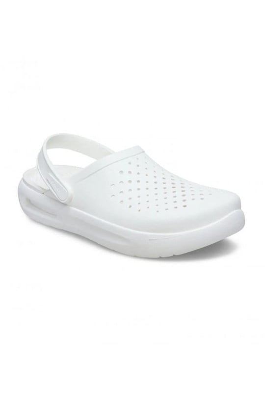 Crocs Crocs Unısex Marka Logolu Rahat Günlük Kullanım Beyaz Terlik 209964-143