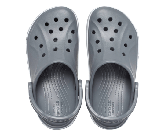 Crocs Crocs Unısex Marka Logolu Rahat Taban Gri Terlik 205089-0IE