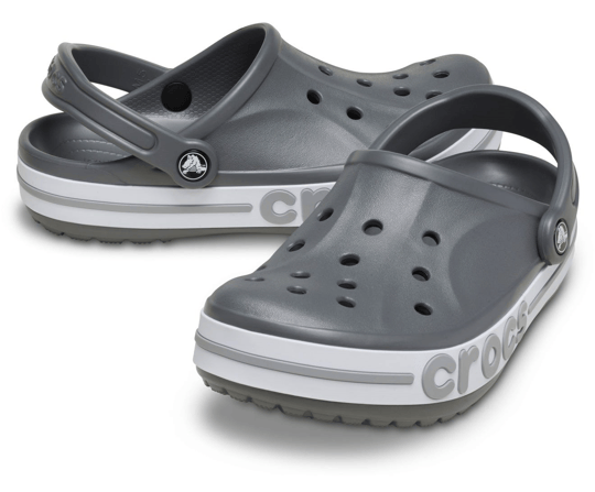 Crocs Crocs Unısex Marka Logolu Rahat Taban Gri Terlik 205089-0IE