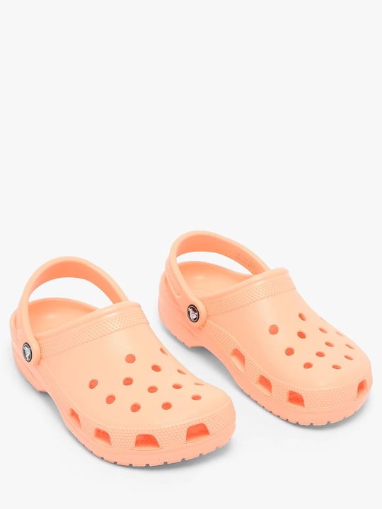 Crocs Crocs Unısex Marka Logolu Rahat Günlük Kullanım Turuncu Terlik 10001-86A