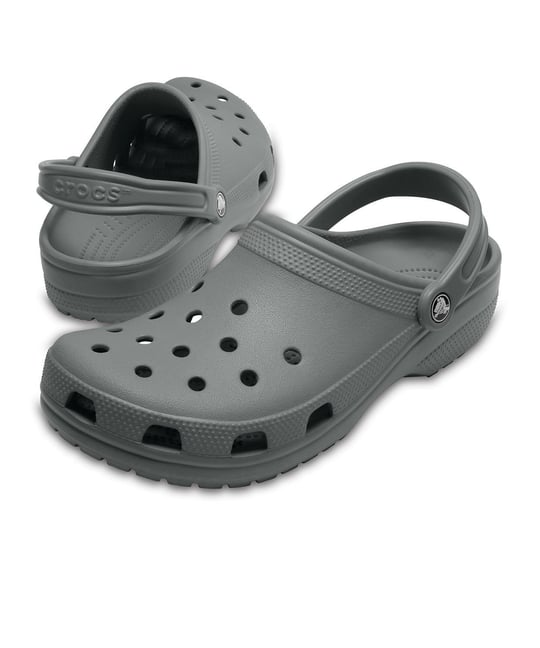 Crocs Crocs Unısex Marka Logolu Rahat Günlük Kullanım Gri Terlik 10001-0DA