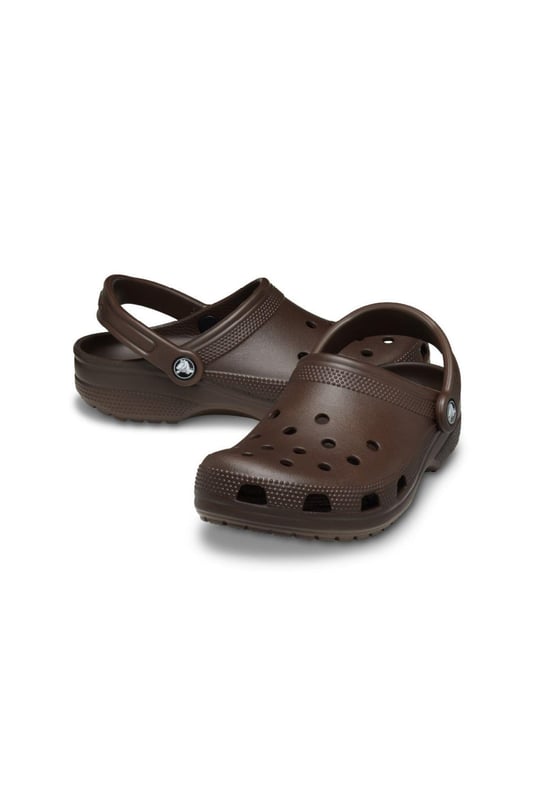Crocs Crocs Unısex Marka Logolu Rahat Günlük Kullanım Kahverengi Terlik 10001-21Q