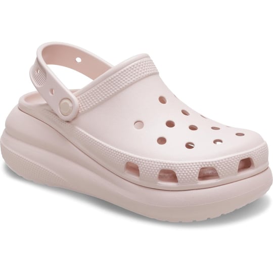 Crocs Crocs Unısex Marka Logolu Rahat Günlük Kullanım Pudra Terlik 207521-6UR