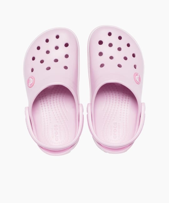 Crocs Crocs UNISEX Marka Logolu Rahat Günlük Kullanım Pembe Terlik 207006-6GD